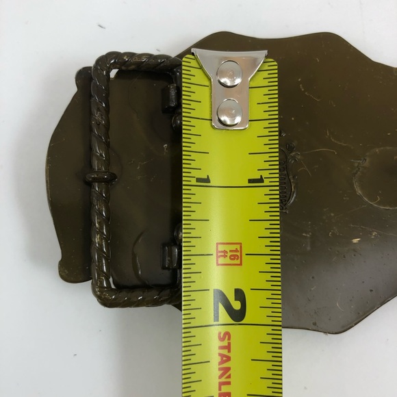 Rain Tree deer belt buckle - Picture 6 of 6